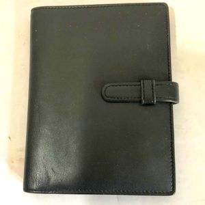 Coach Slip Pocket Black Wallet